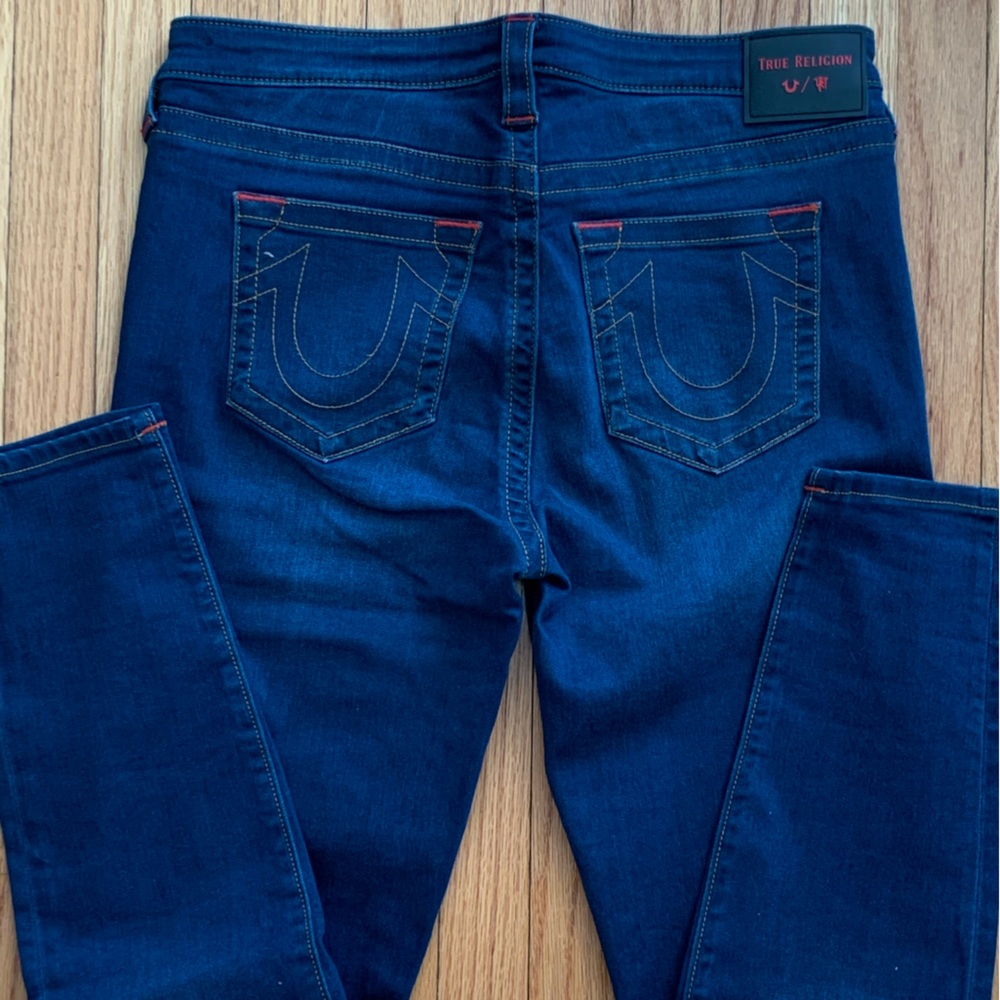 True Religion x Manchester United Halle Skinny Jeans